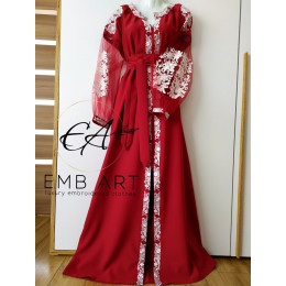 Червона вишита сукня "Добровіста"